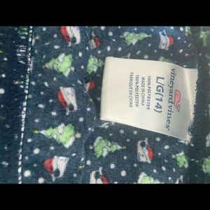 Kids Vineyard Vines Christmas Patterned Pajamas